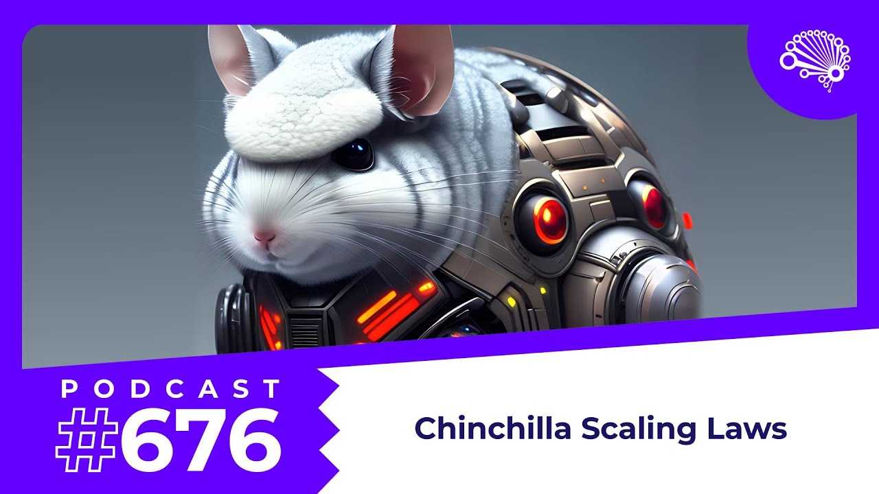 676: The Chinchilla Scaling Laws — with Jon Krohn (