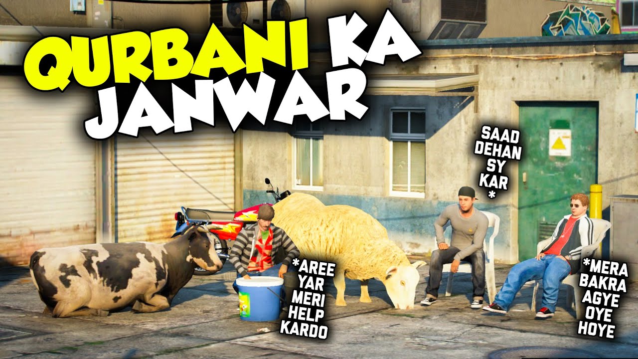 QURBANI KA JANWAR | BAKRA EID MANDI SERIES EP#2 | GTA 5 GAMEPLAY