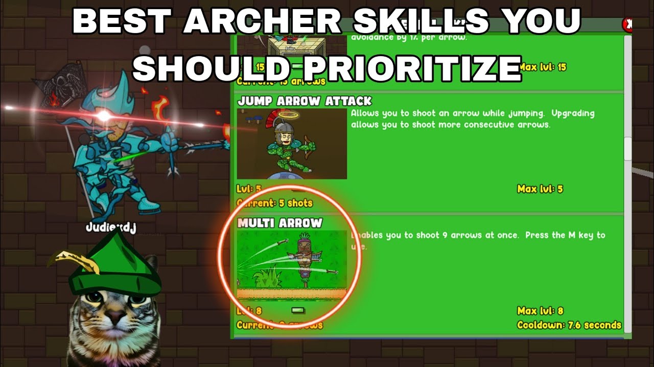 BEST ARCHER SKILLS YOU SHOULD PRIORITIZE - HELMET HEROES REBORN