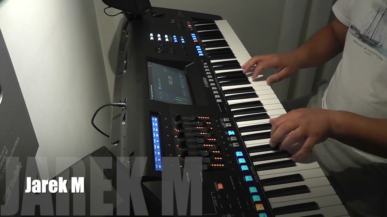 Infinity cover Jarek M & Yamaha Genos 2
