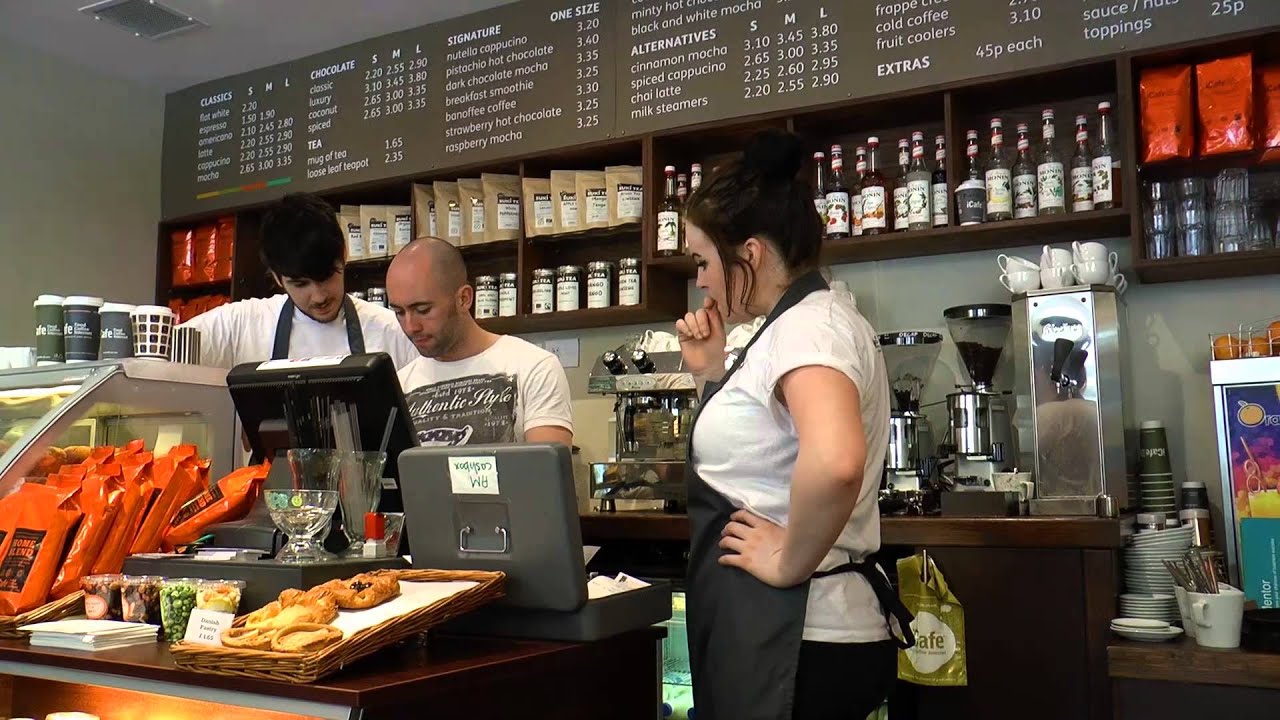 Glasgow scenes and iCafe, Sauchiehall Street