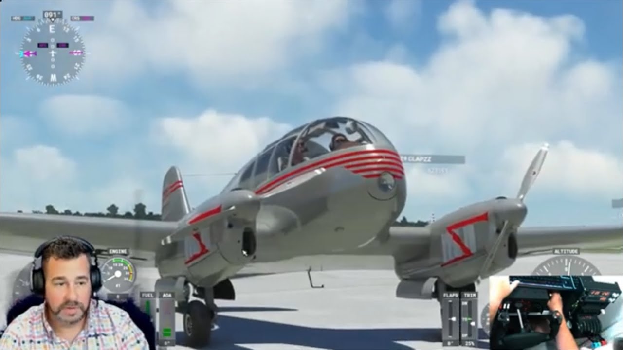 AeroVodochody Aero45 REVIEW #msfs #microsoftflightsimulator2020