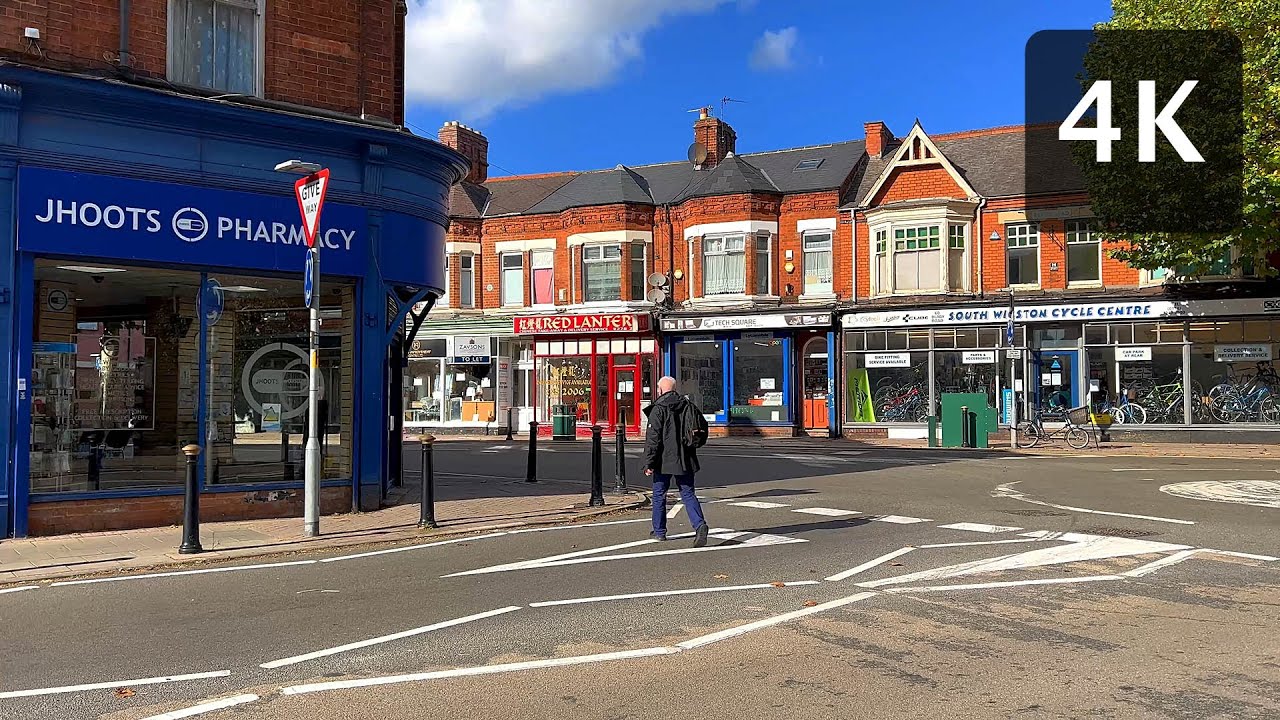 South Wigston, Leicester 4K UHD Walking Tour From Blaby Road To Little Glen Road