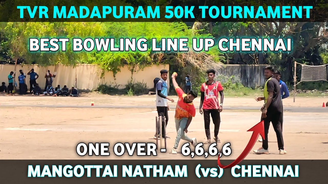Thiruvarur Madapuram 50K Tournament | Chennai vs Mangottai | Mohan Media | #viralvideo #trending