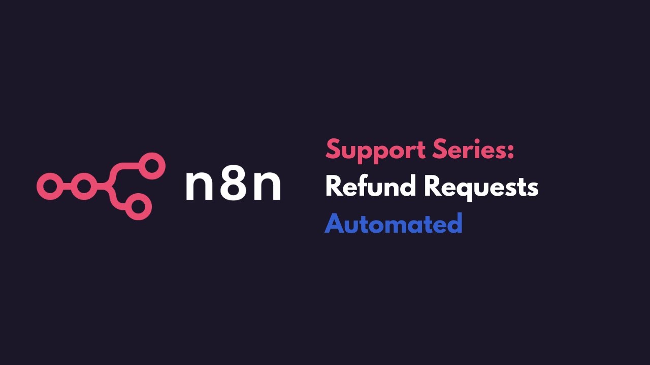 Build an Automated Refund Request Processor with n8n (Support Series)