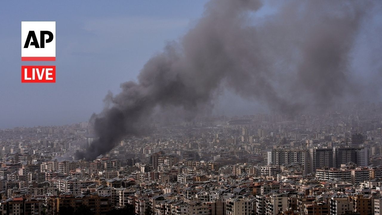 LIVE: Beirut skyline as Israel invades southern Lebanon
