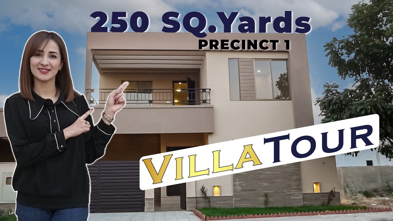 250 SQ Yard Villa in Precinct 1- Bahria Town Karachi | Mand Empires