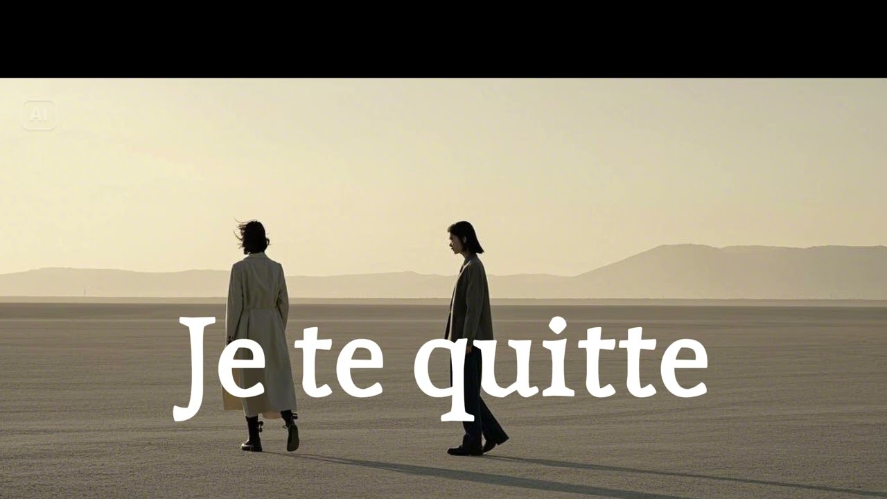 Je te quitte