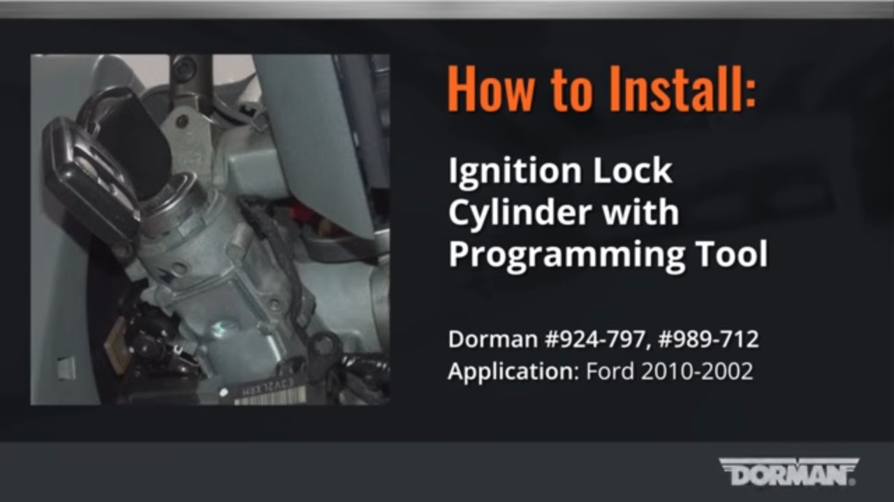 Ford Ignition Lock Cylinder Repair Video by Dorman Products