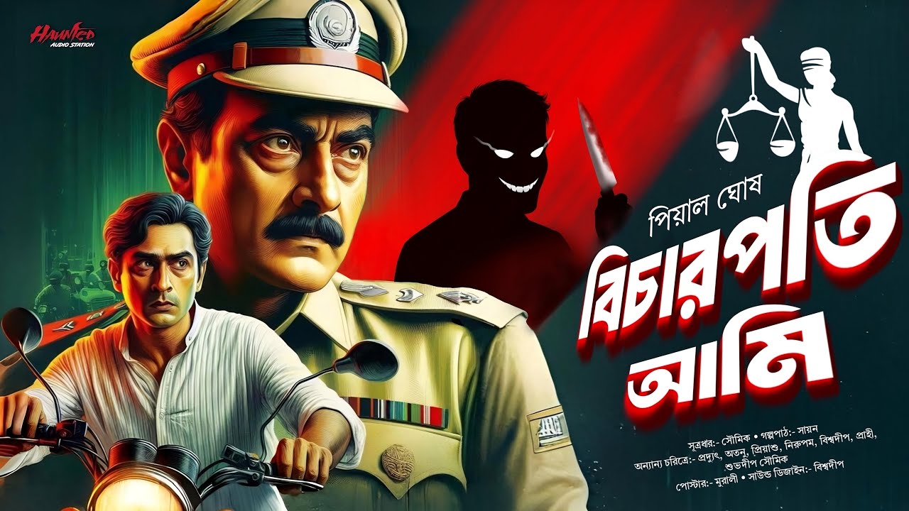 বিচারপতি হত্যা রহস্য ফাঁস? / bengali audio story / crime / sunday suspense / detective audio story