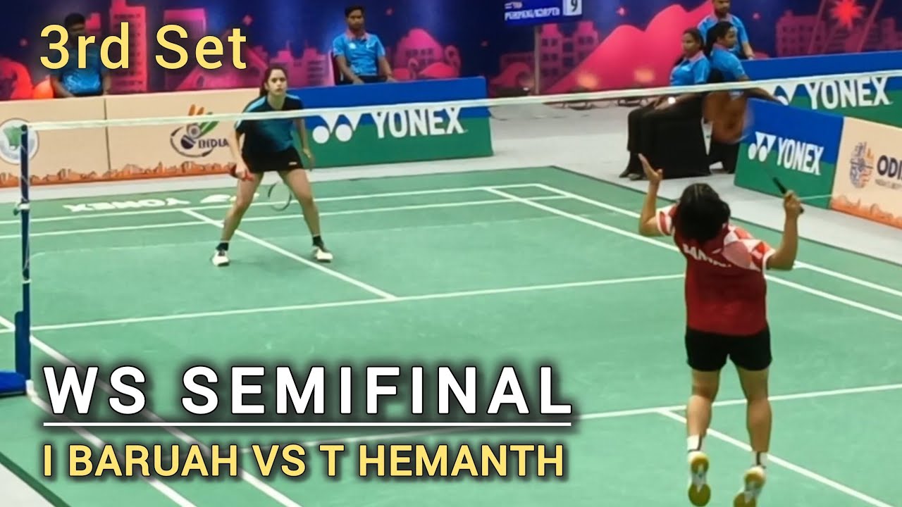 WS Semifinal | Baruah vs Hemanth | 3rd Set | BWF Odisha Masters 2025