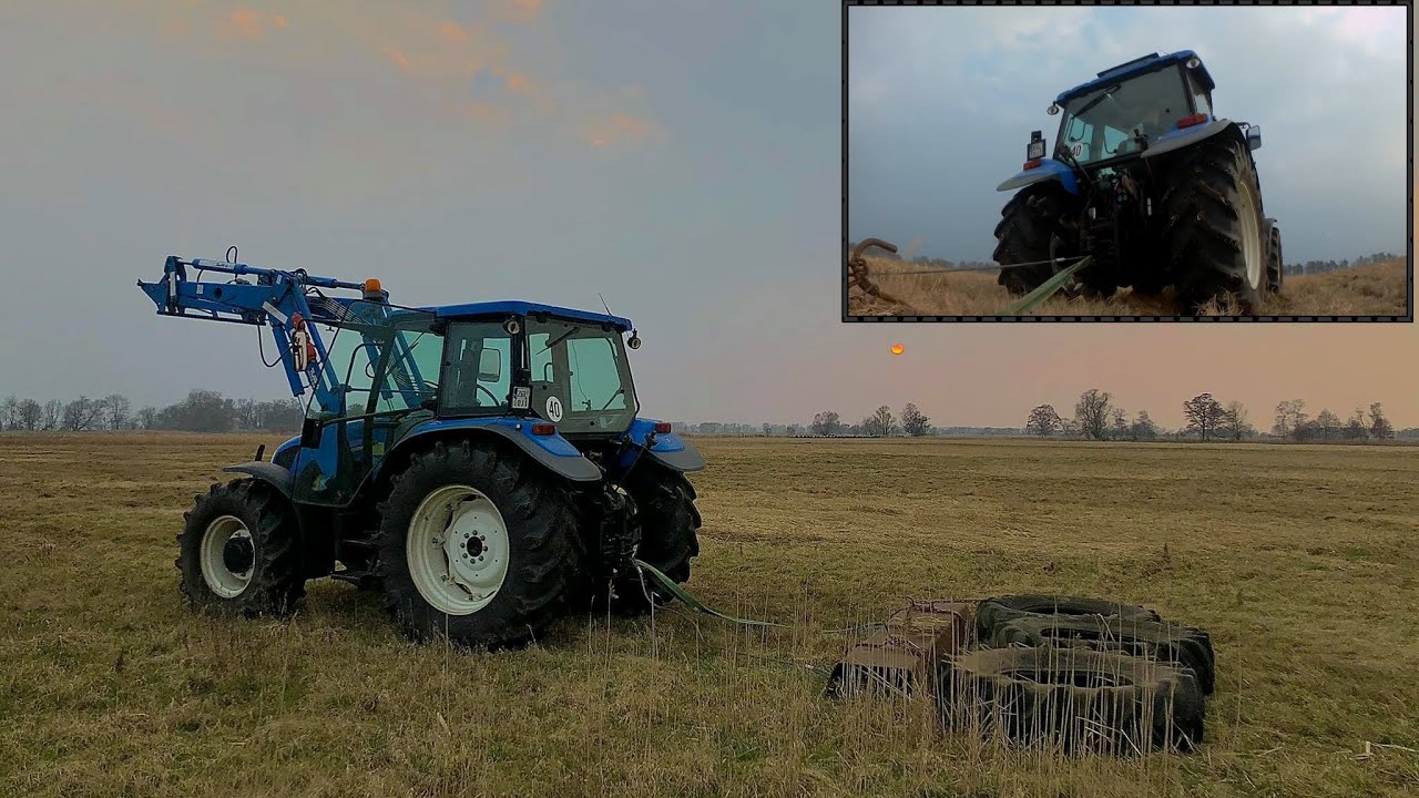 Vlog #4 | Włókowanie łaki | New Holland T5060 | P.T Agro