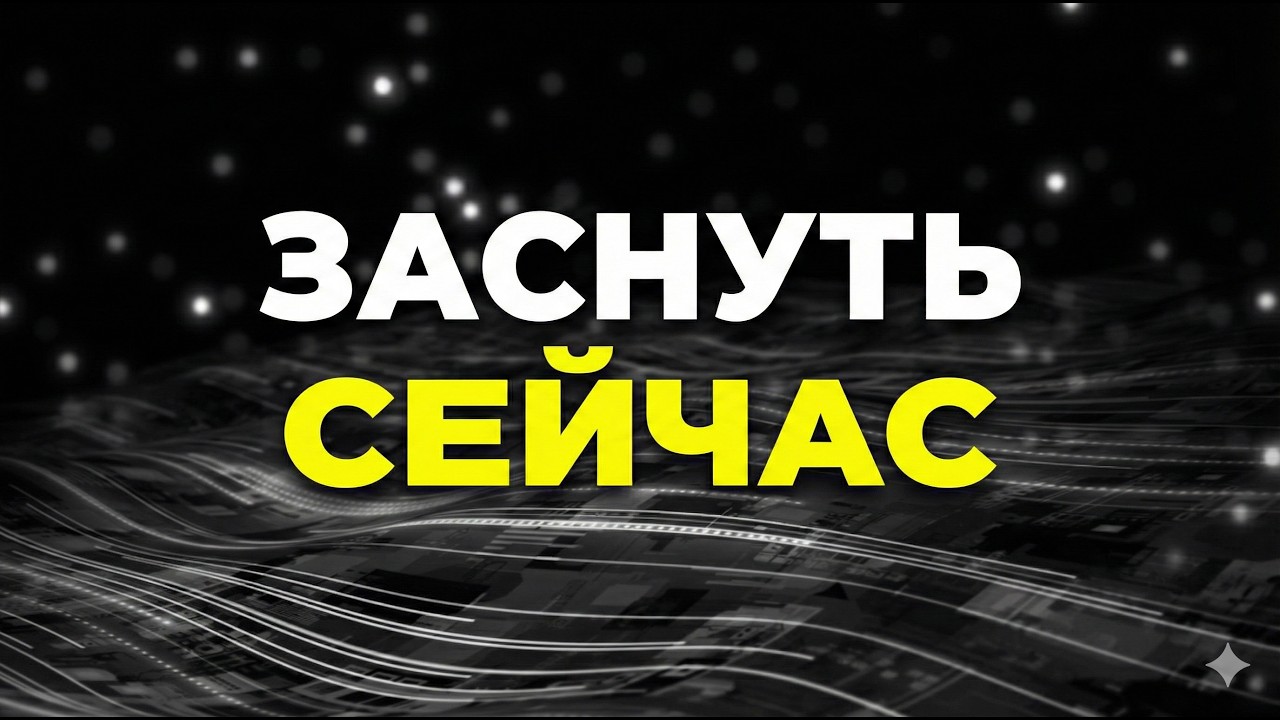 ЗАСНУТЬ СЕЙЧАС. Глубокое расслабление и медитация для сна.