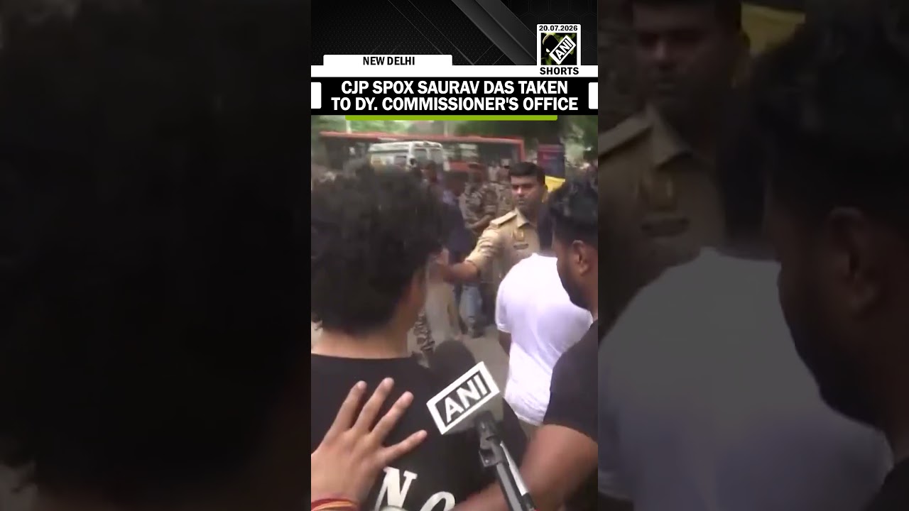 &ldquo;We are in talks&hellip;&rdquo;: Says CJP spox Saurav Das as he taken to Deputy Commissioner's office