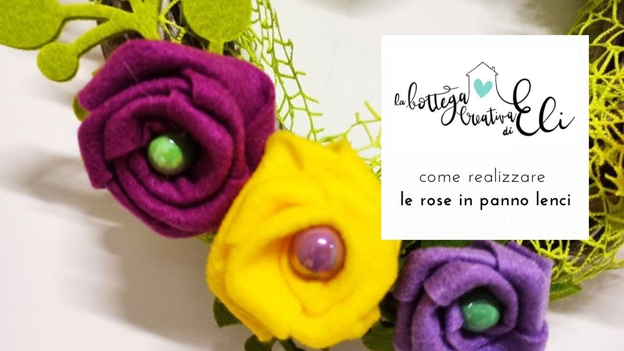 COME REALIZZARE ROSE IN PANNOLENCI