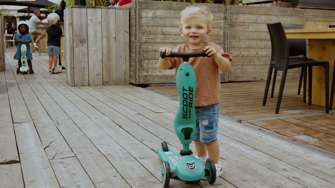 Hulajnoga SCOOTANDRIDE - Highwaykick 2w1 Jeździk i hulajnoga - jak to działa?