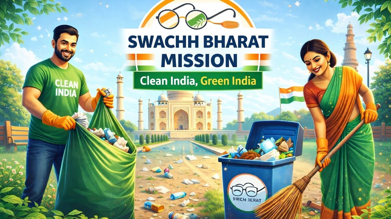 Swachh Bharat Mission Essay in English 🌳 | 100-150 Words Short & Easy Essay for Students