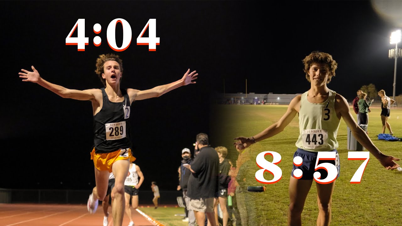 4:04 Mile + breaking 9minutes! sundown series #3