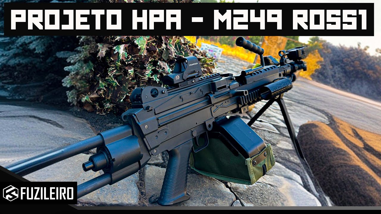 M249 ROSSI - HPA | PROJETO FUZILEIRO - KIT F2 POLARSTAR