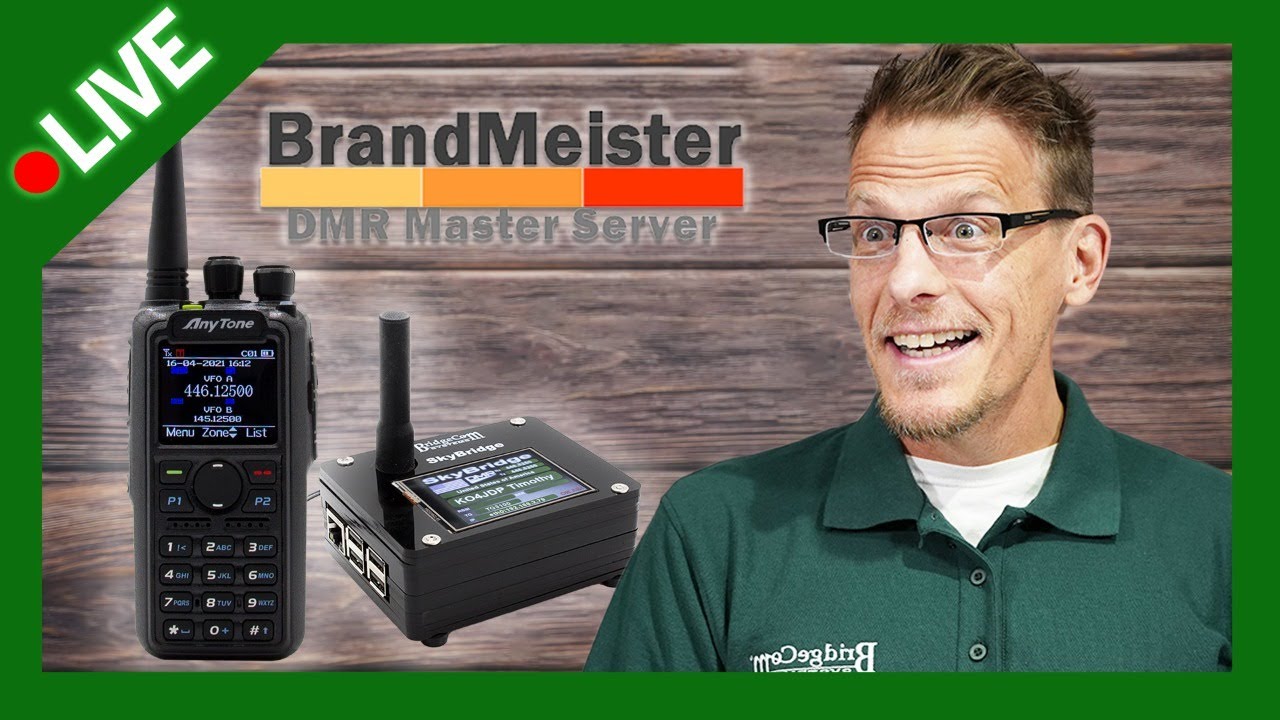Как подключить точку доступа к сети BrandMeister | BCU Live