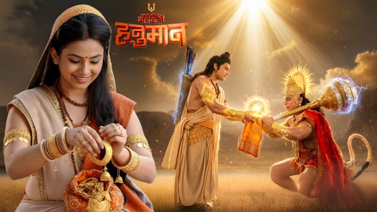 राम ने हनुमान को सीता माता के पास लंका में आभूषण देकर भेजा!|| Latest Episode || Mahabali Hanuman ||