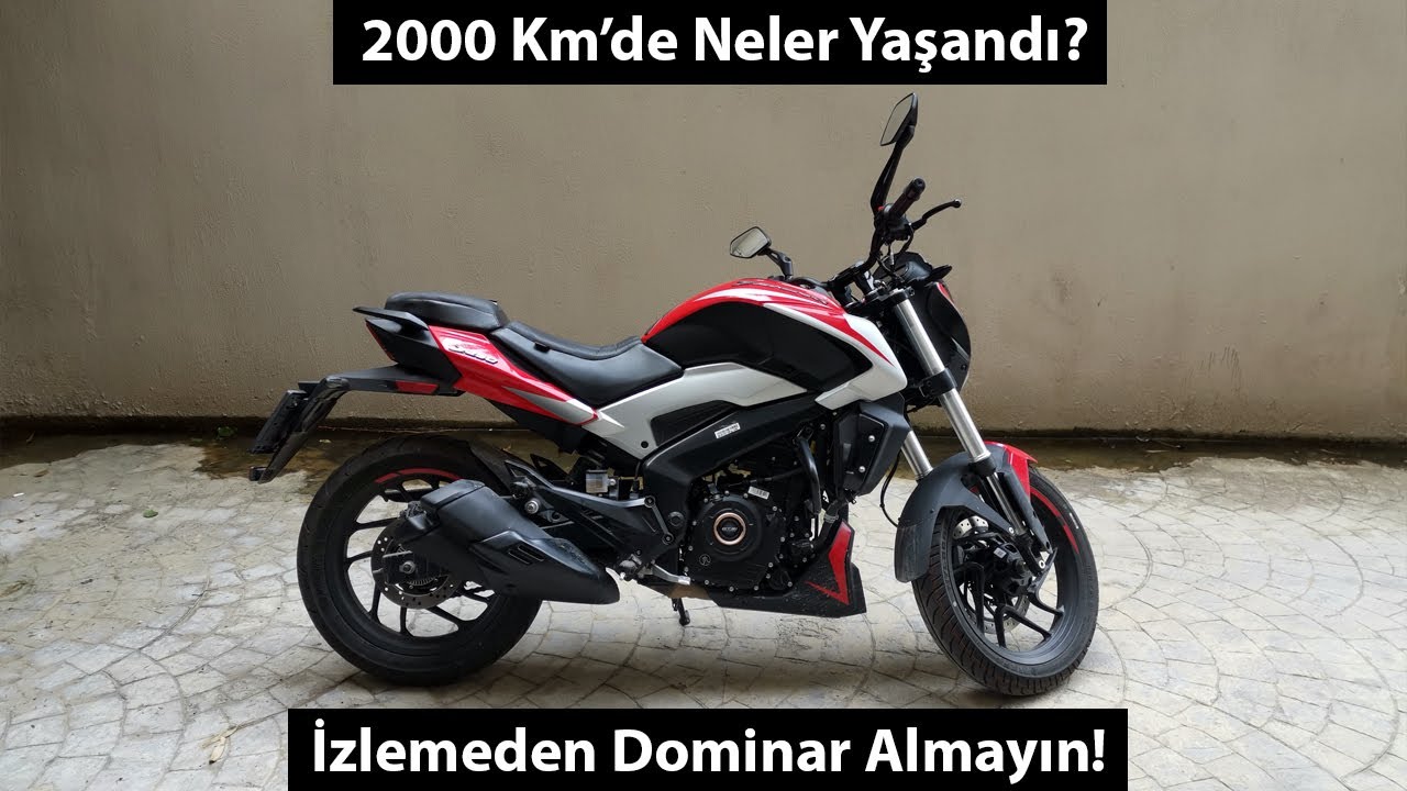 Bajaj Dominar 250 İnceleme Güncelleme | 2000 km'de Neler Yaşandı?