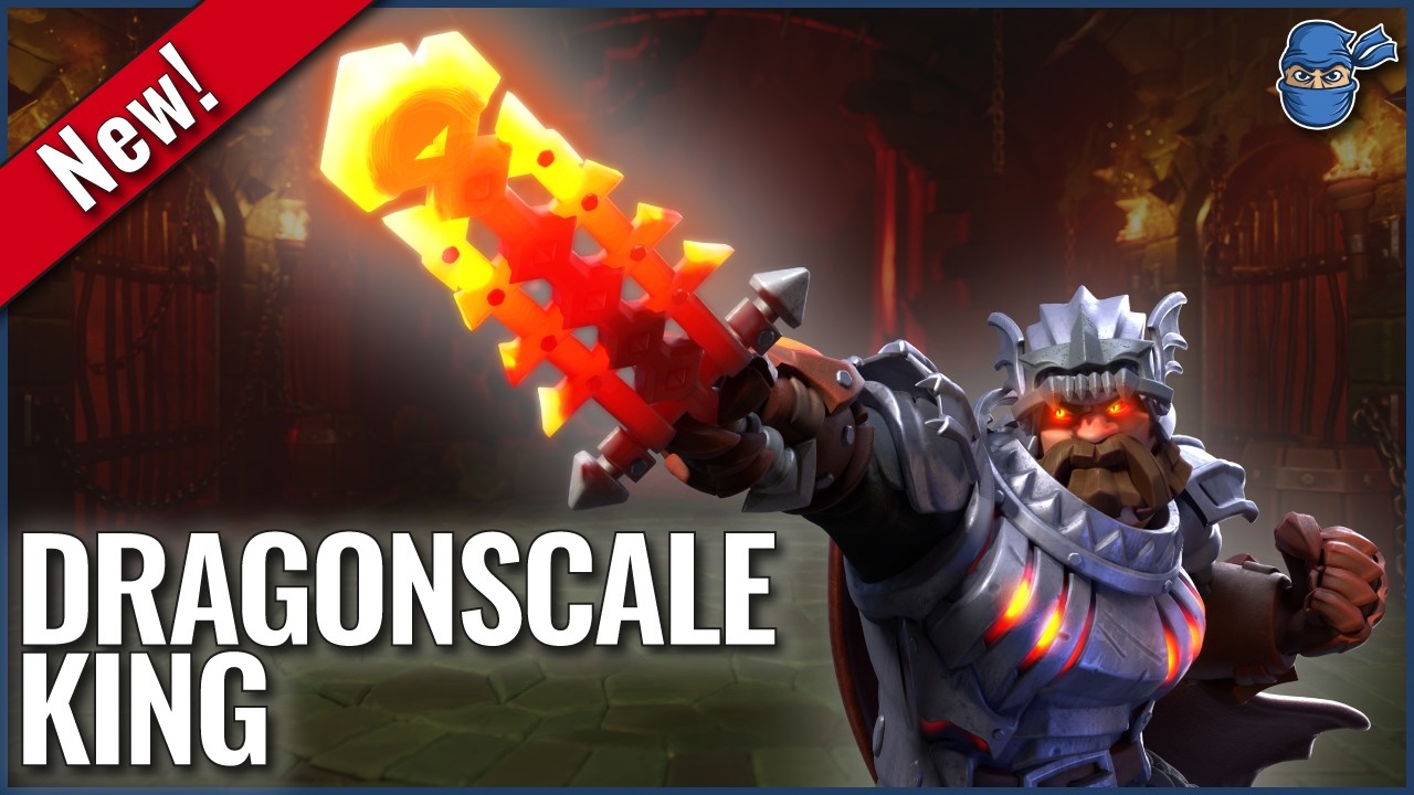 New Dragonscale King Hero Skin - March 2026 | Clash of Clans