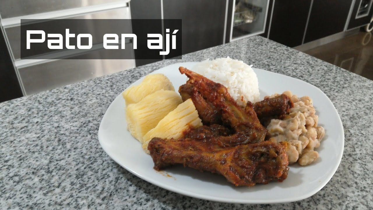 PATO EN AJÍ || Cocina Peruana || Al Estilo Peruano