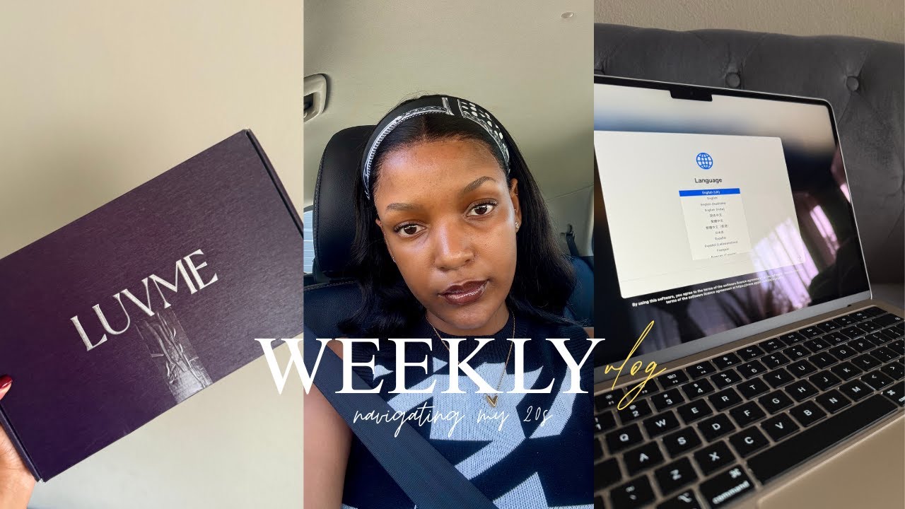 Weekly Vlog: Navigating My 20s, Job Interview, MacBook Unboxing, Campaigns & More