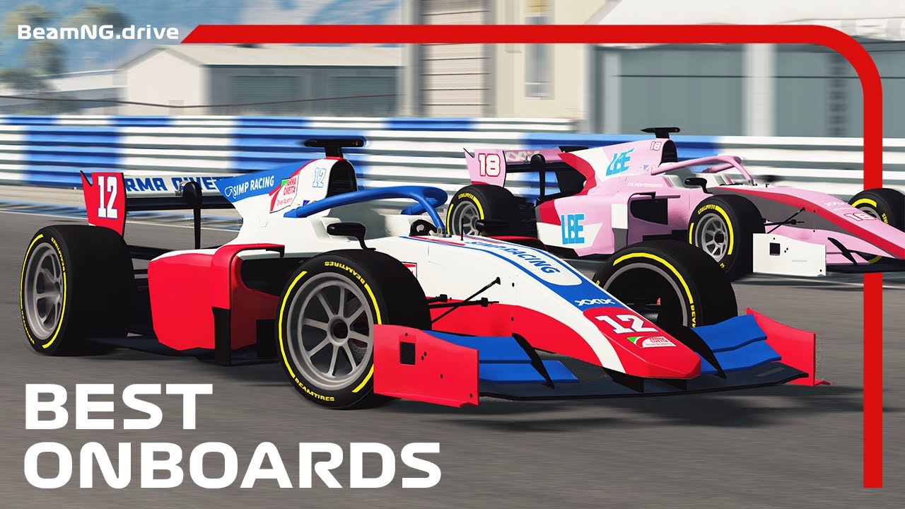 Formula Racing Onboard Crashes | BeamNG Drive