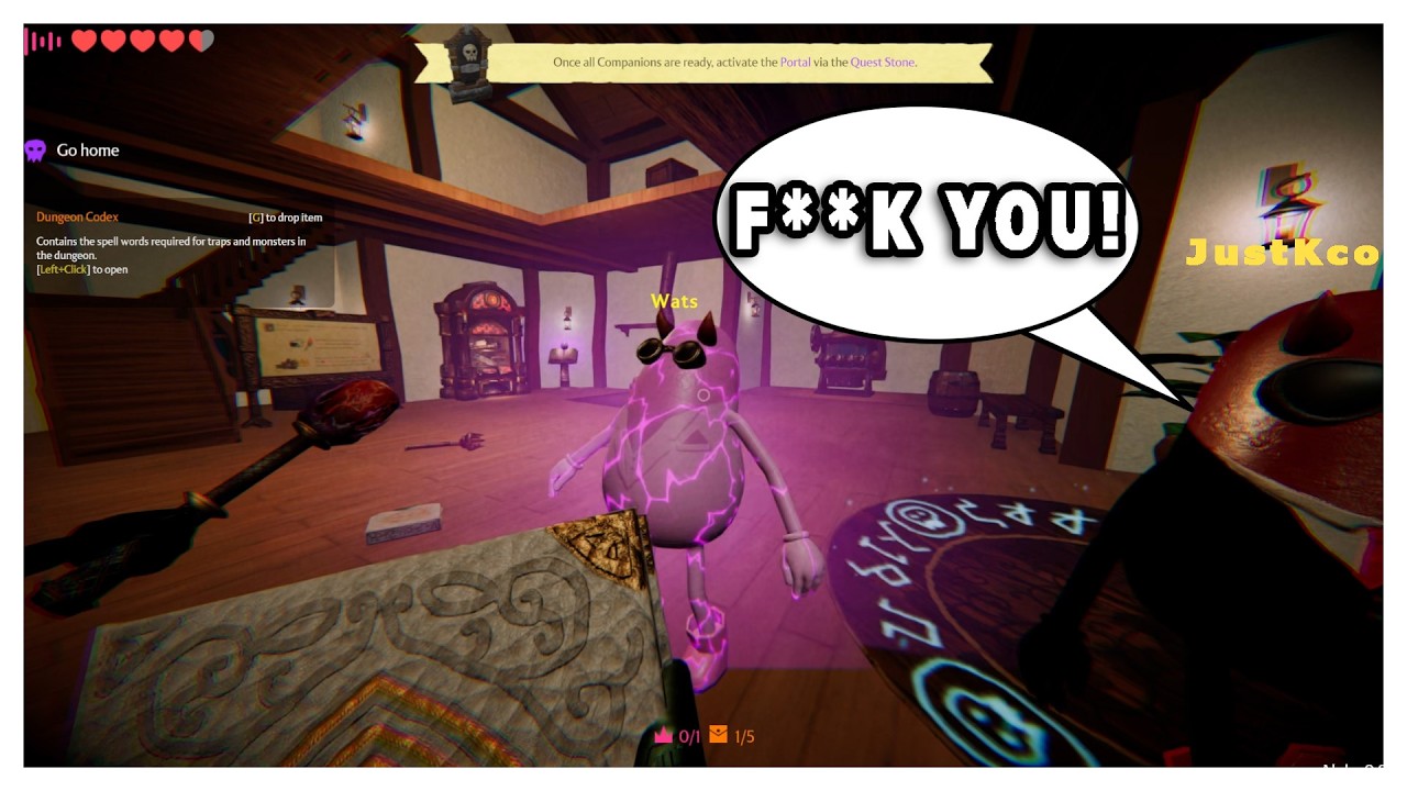 Words Are Painful - Cursed Companions Funny moments