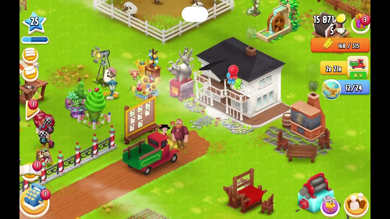 Part 22 Hay day farming 