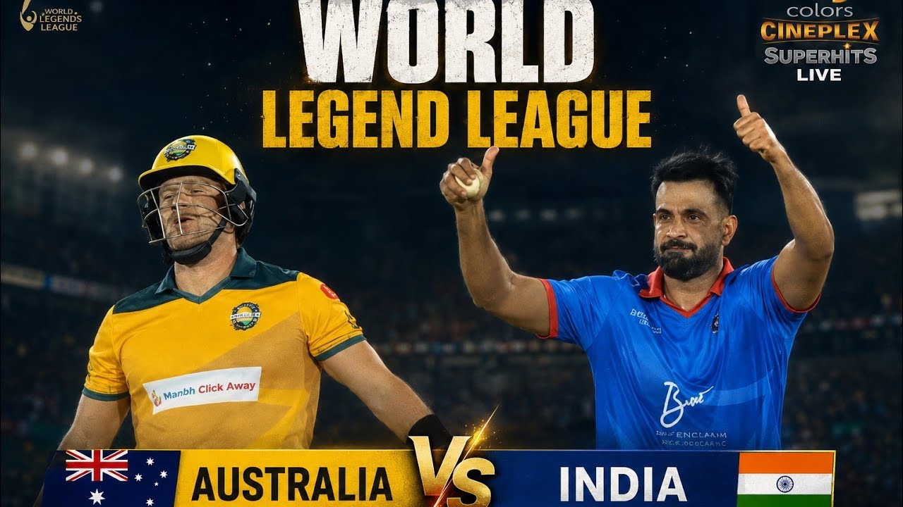 INDIA VS AUSTRALIA | MATCH HIGHLIGHTS | INDIA LEGEND VS AUSTRALIA LEGEND 