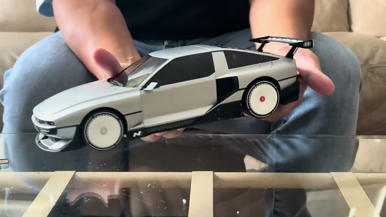 Hyundai N Vision 74 (1/18 scale resin car model) made by OttOmobile