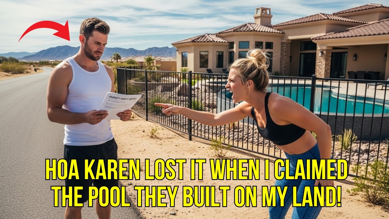 HOA Built a Pool on My Land Without Permission – So I Fenced It Off and Took It for Myself!