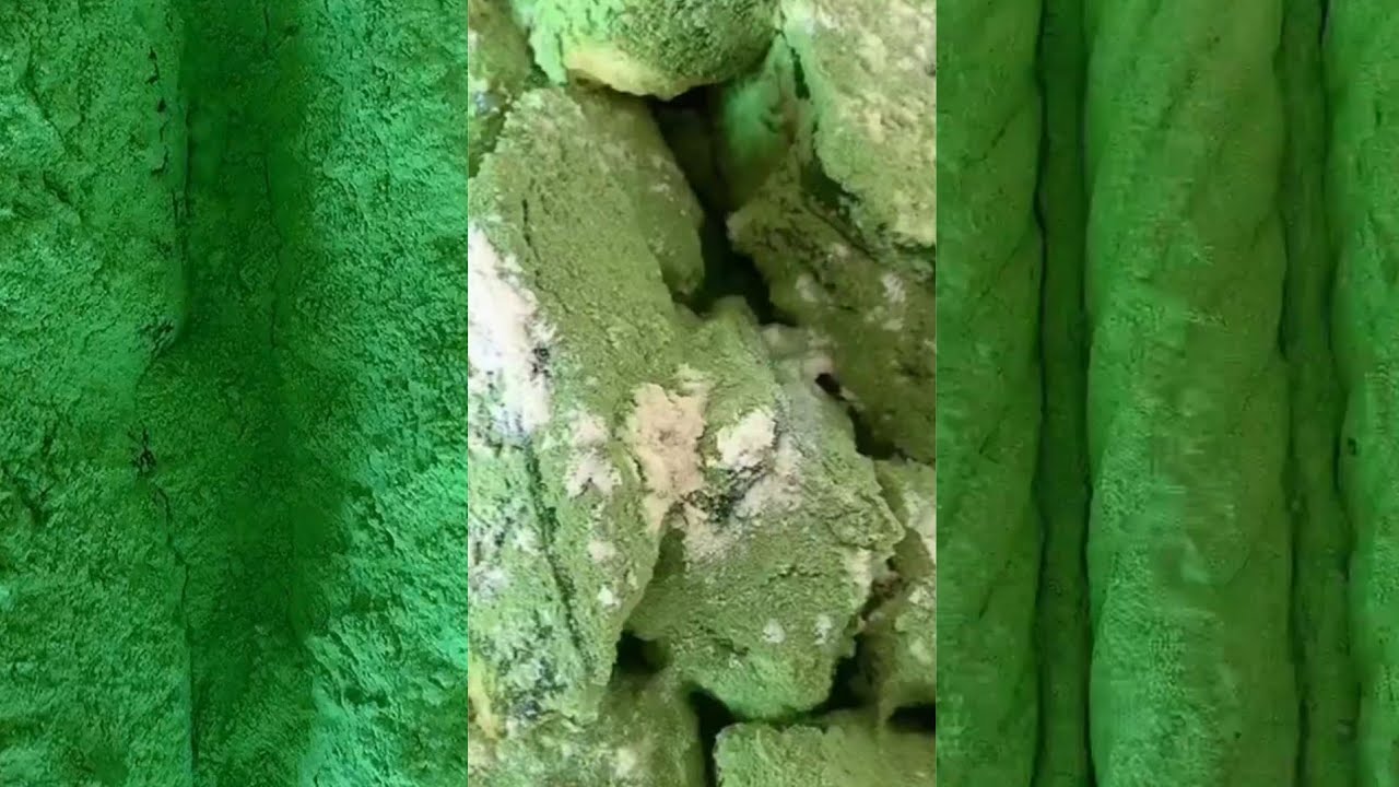 ASMR ICE FOAM CRUNCH WITH FULL POWDER MATCHA TOPPING