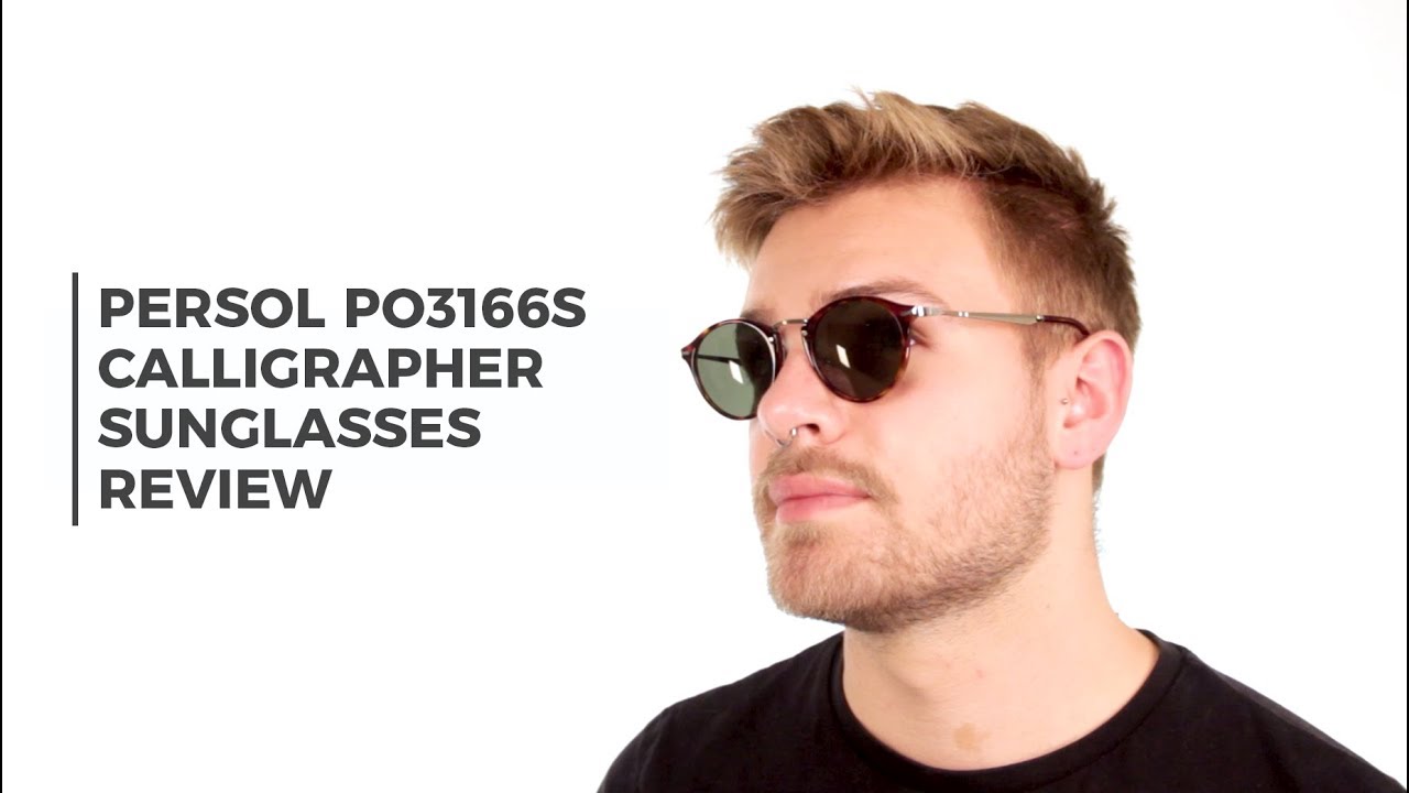 Persol PO3166S CALLIGRAPHER Sunglasses Review | SmartBuyGlasses