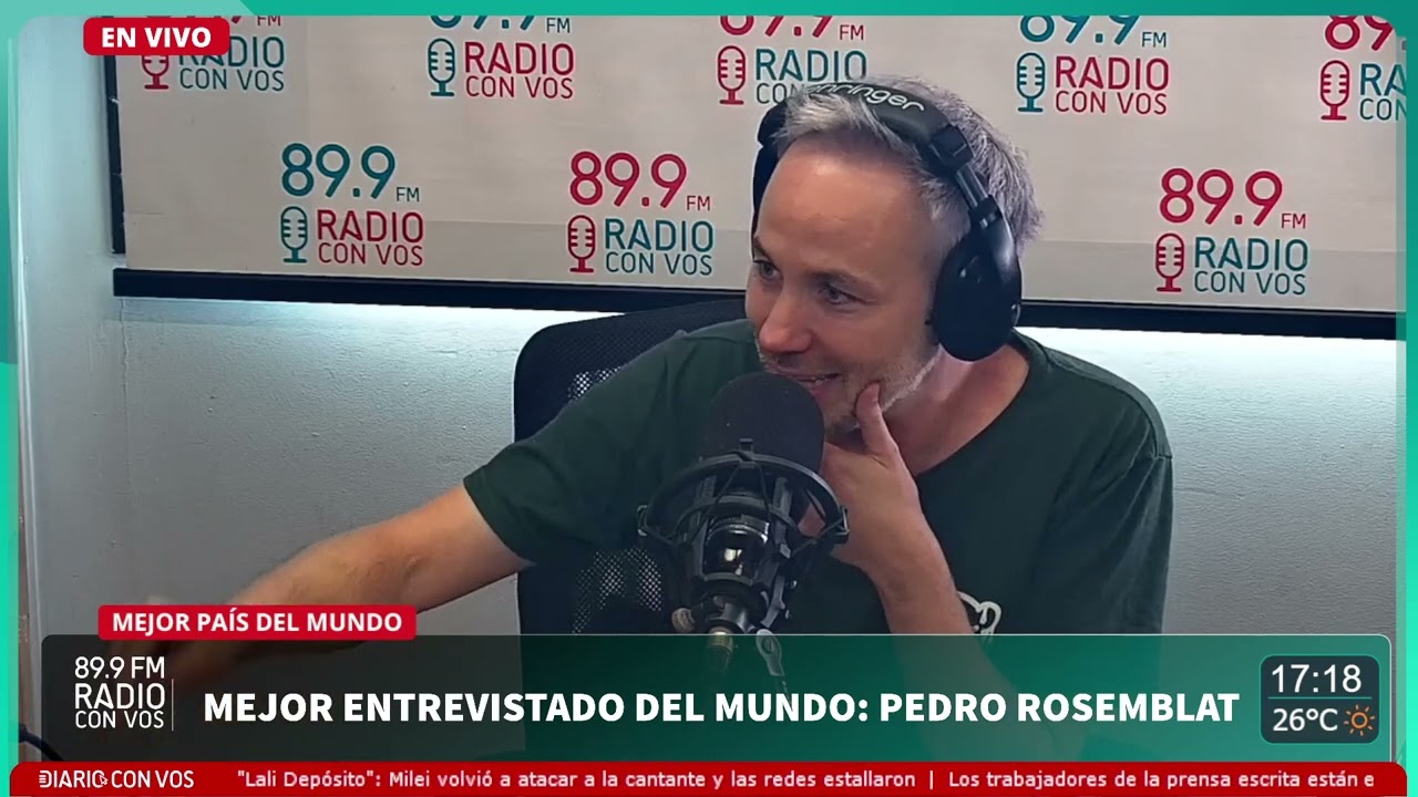 Pedro Rosemblat en Mejor País del Mundo