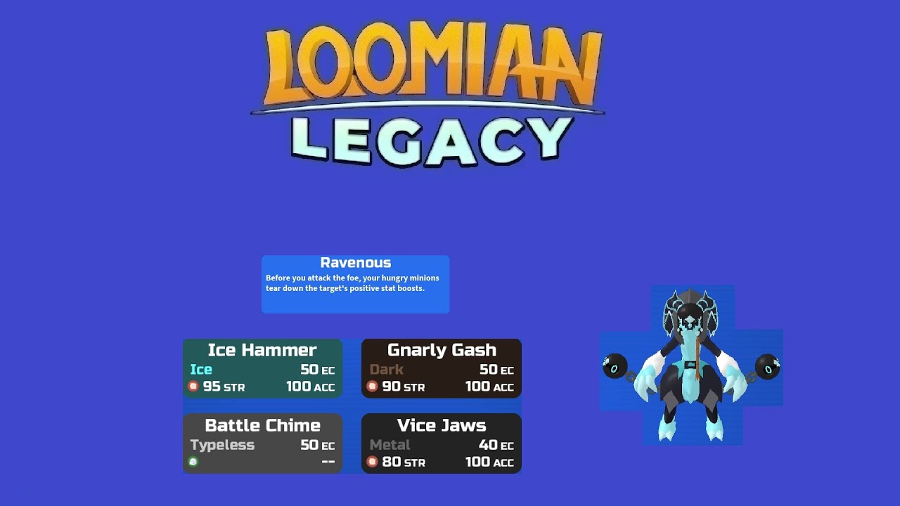 Kramboss is Extremely Dangerous. Loomian Legacy PVP.