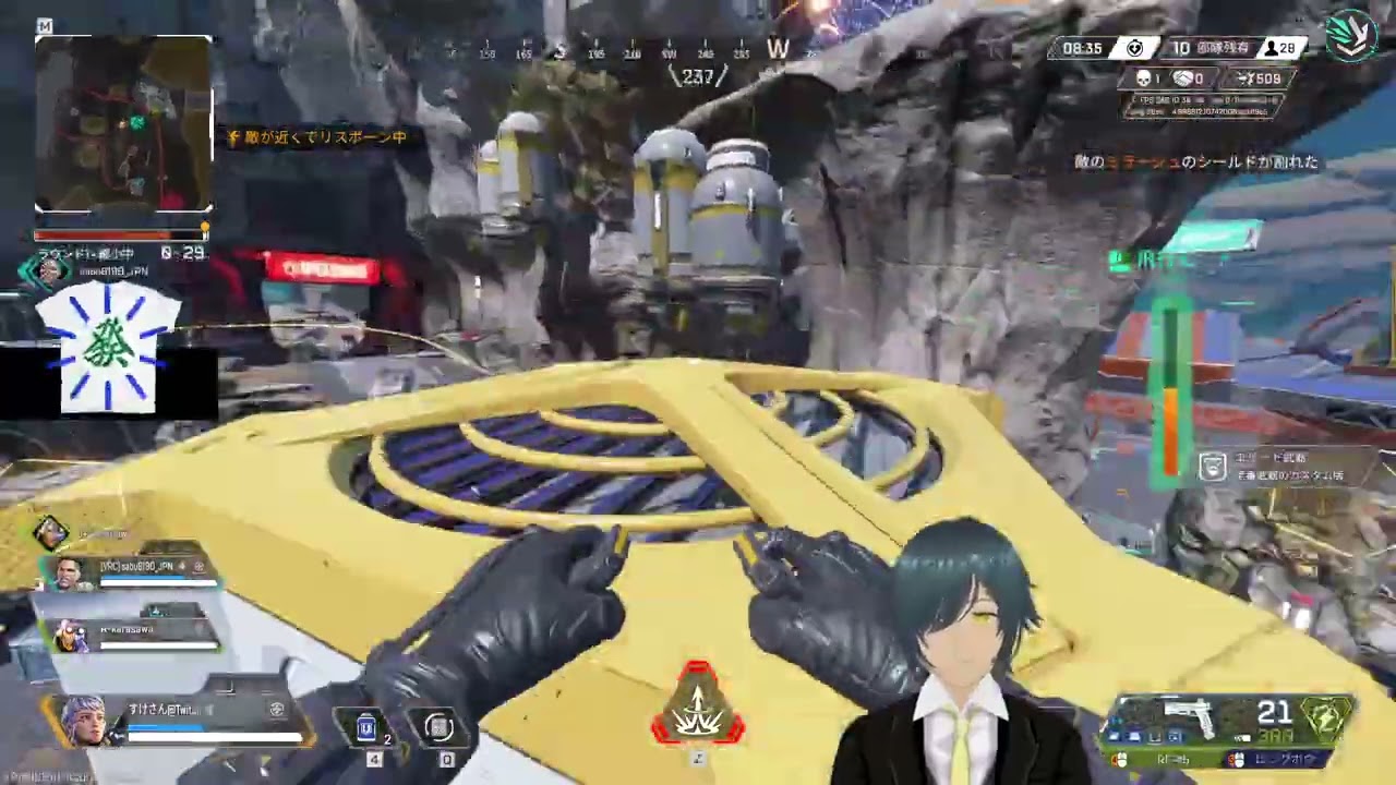 【Apex Legends】0から始めたキーマウ生活！今日も今日とてランクやっていく