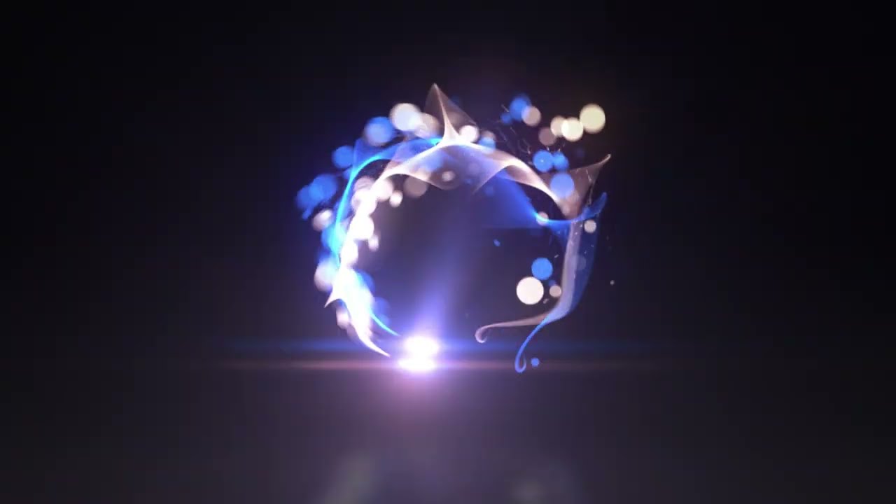 Mystical Blue Energy Effect | Stunning Visual Animation #YouTubeIntro#CreativeVisuals#intro