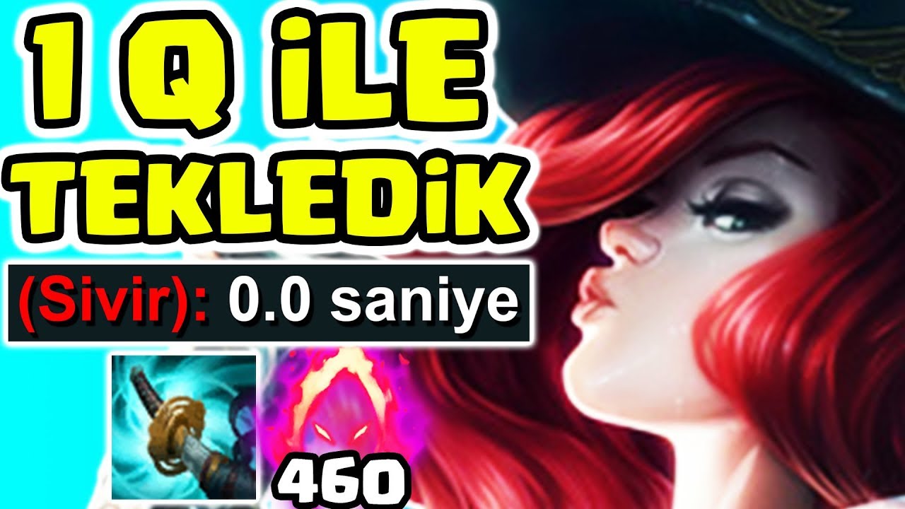 1 Q İLE TEKLEDİK!! YETMEDİ DÜZ VURUŞLA DA TEKLEDİK!! FIRTINABİÇEN MISS FORTUNE!! | BARIŞ CAN