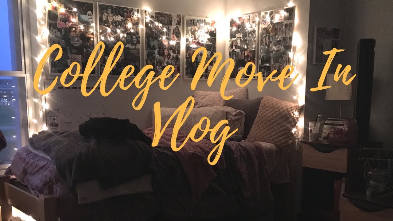 COLLEGE MOVE IN DAY VLOG 2017