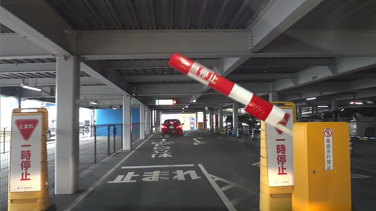【入退場】ららぽーと名古屋みなとアクルス A立体駐車場4F（愛知県名古屋市港区港明）に駐車!  2025.1.12
