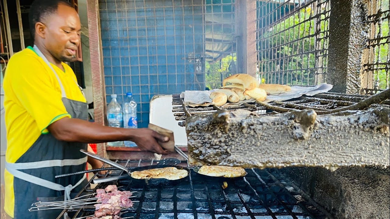 STREET FOOD IN MOROGORO//MISHKAKI//STREET FOOD MONDAYS