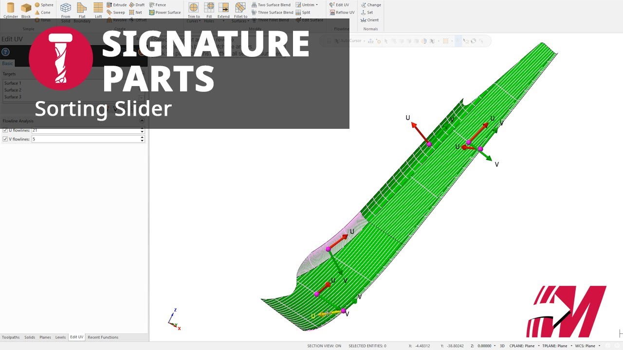 Sorting Slider: Edit UV & Reflow UV