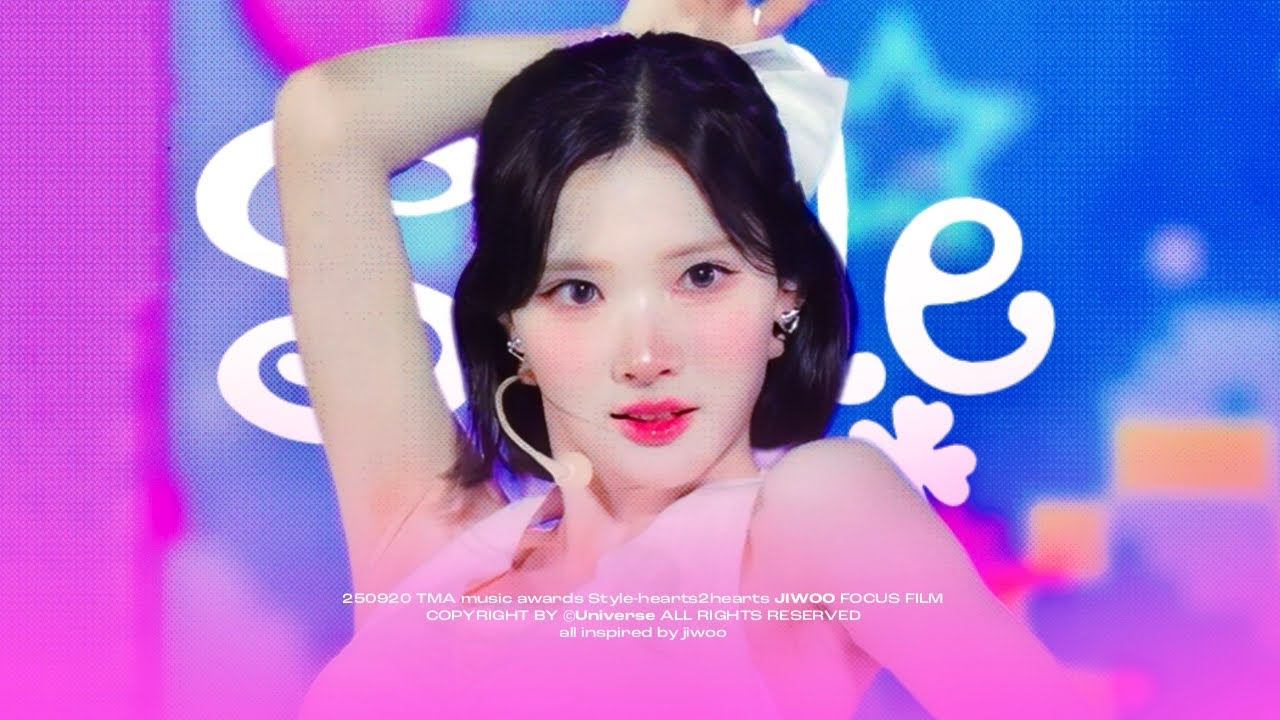 20250920 The Fact Music Awards 'intro+Style' Hearts2Hearts JIWOO 하츠투하츠 최지우 focus fancam 직캠（4k）
