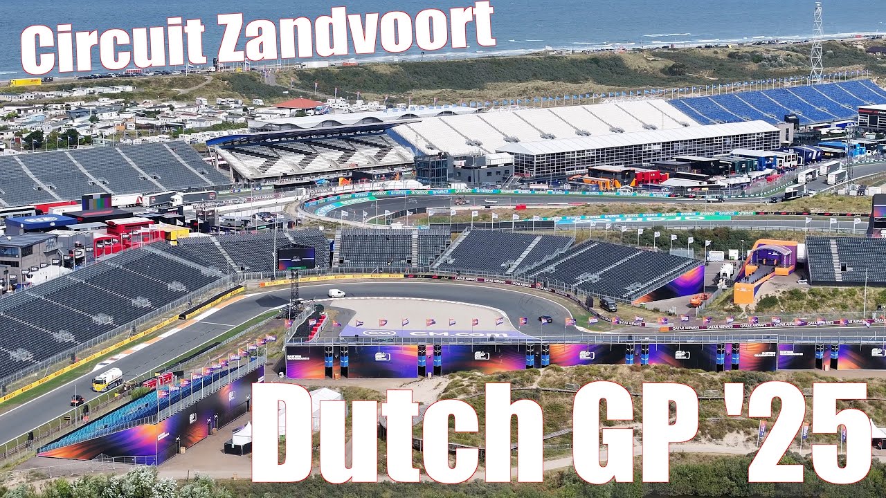 Circuit Zandvoort 27 aug 2025 - Almost ready for Dutch GP