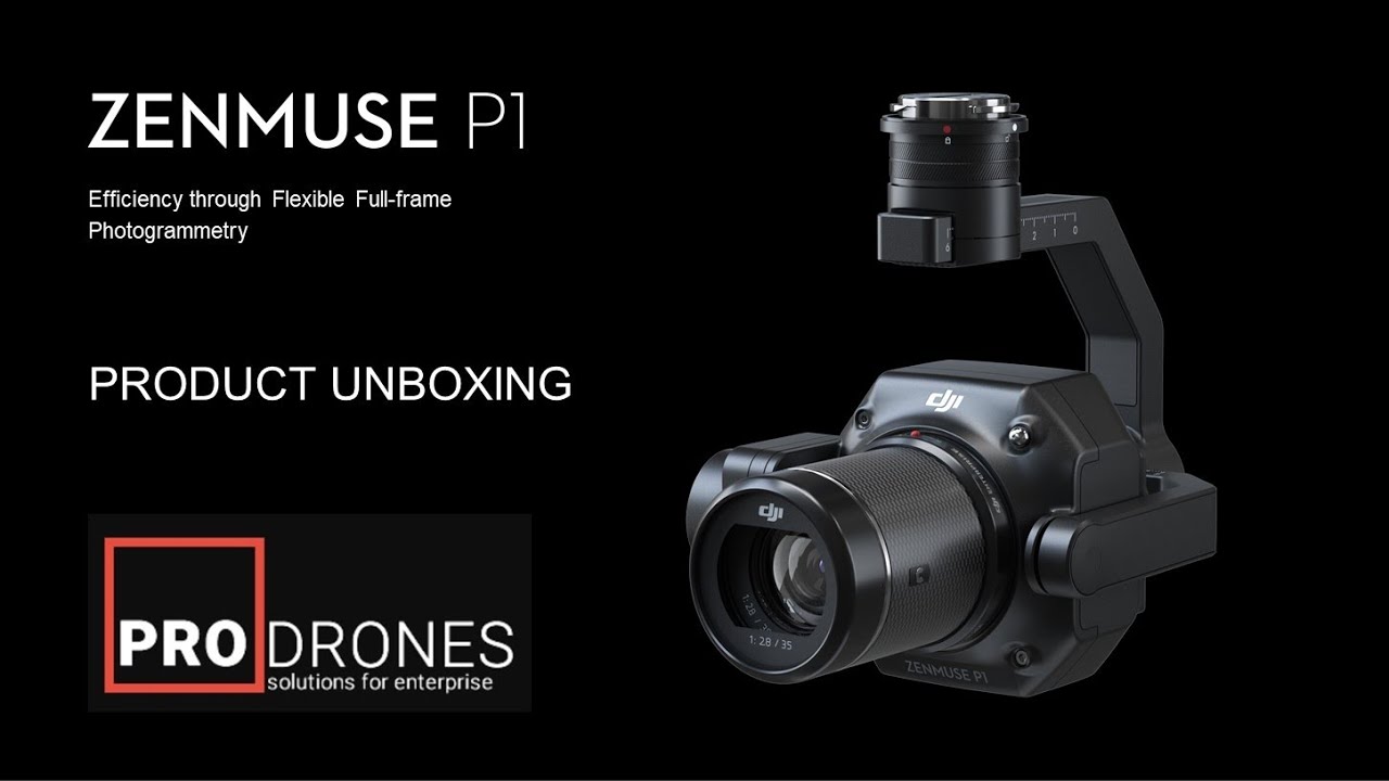 DJI Zenmuse P1 - 45MP Full-Frame Photogrammetry Camera - Unboxing
