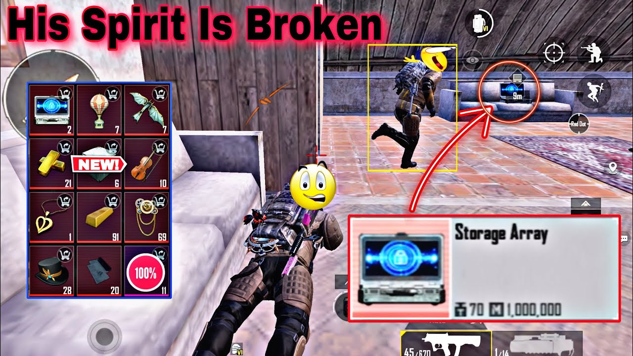 He Must Be Broken Inside Storage Array Found 😇 Metro Royale Pubg